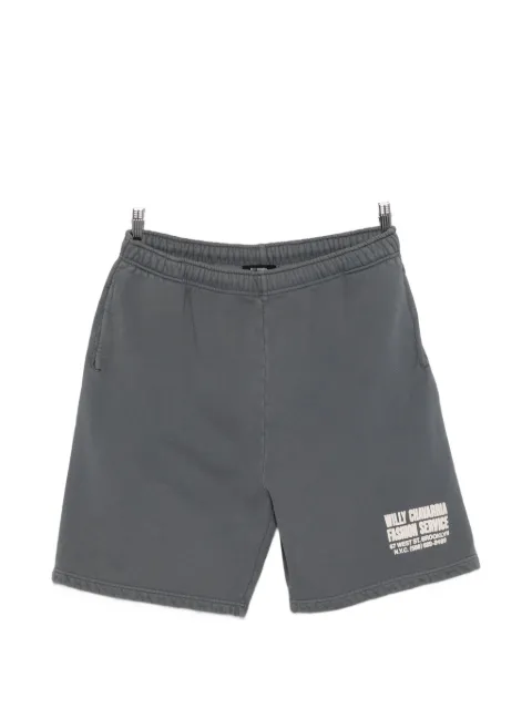 Willy Chavarria drawstring logo shorts