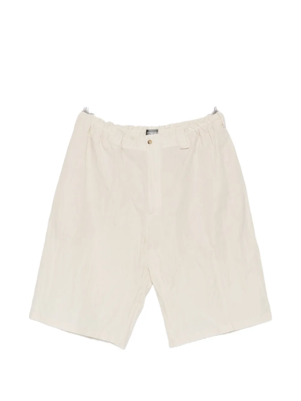 Willy Chavarria Toluca elasticated shorts - Toni neutri