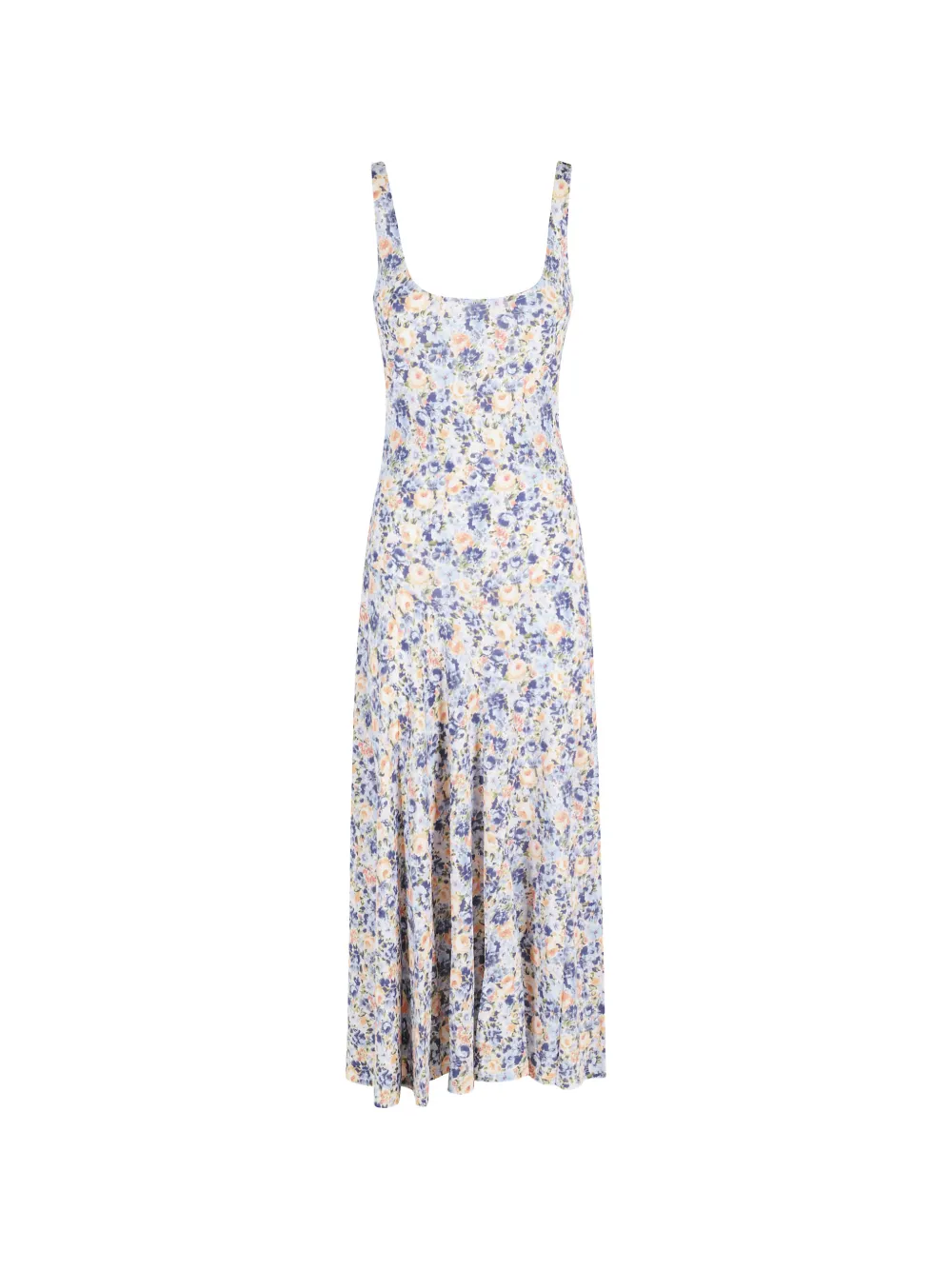 Ulla Johnson Yasna floral-print sleeveless maxi dress - Blu
