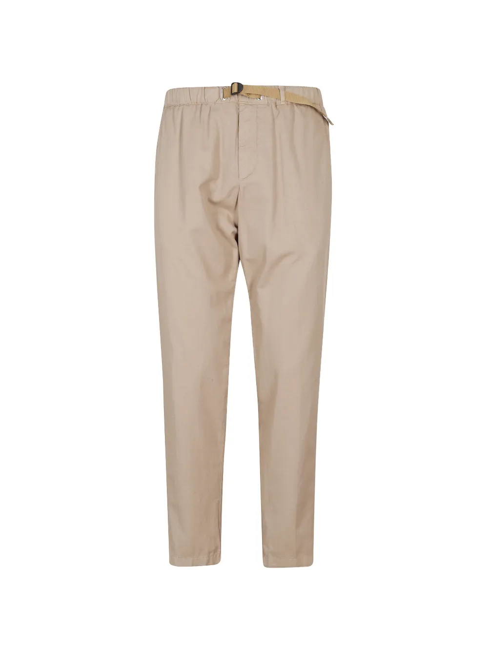 White Sand belted elasticated-waistband trousers - Toni neutri
