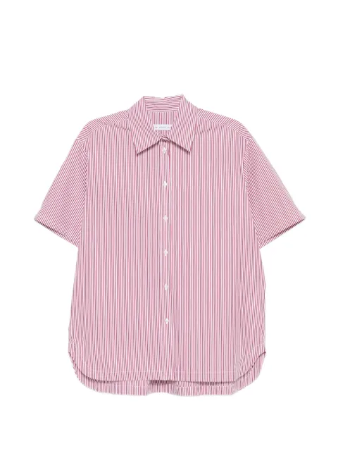 Manuel Ritz striped short-sleeve shirt