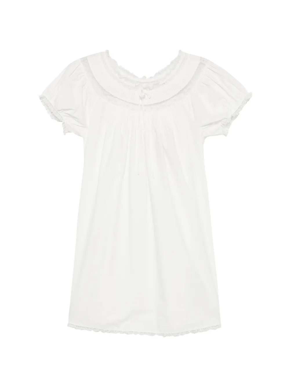 DÔEN Daphne mini dress - Bianco