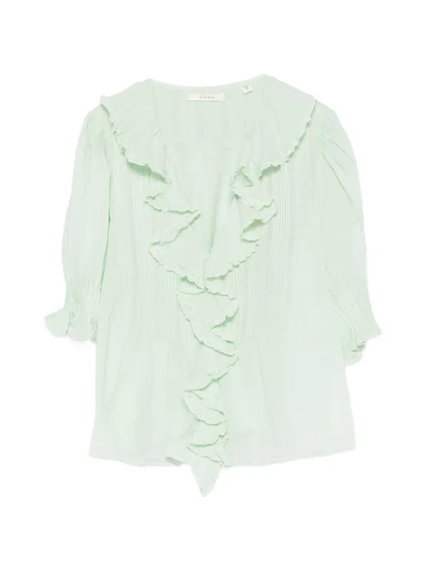 Dôen Henri Top in Green