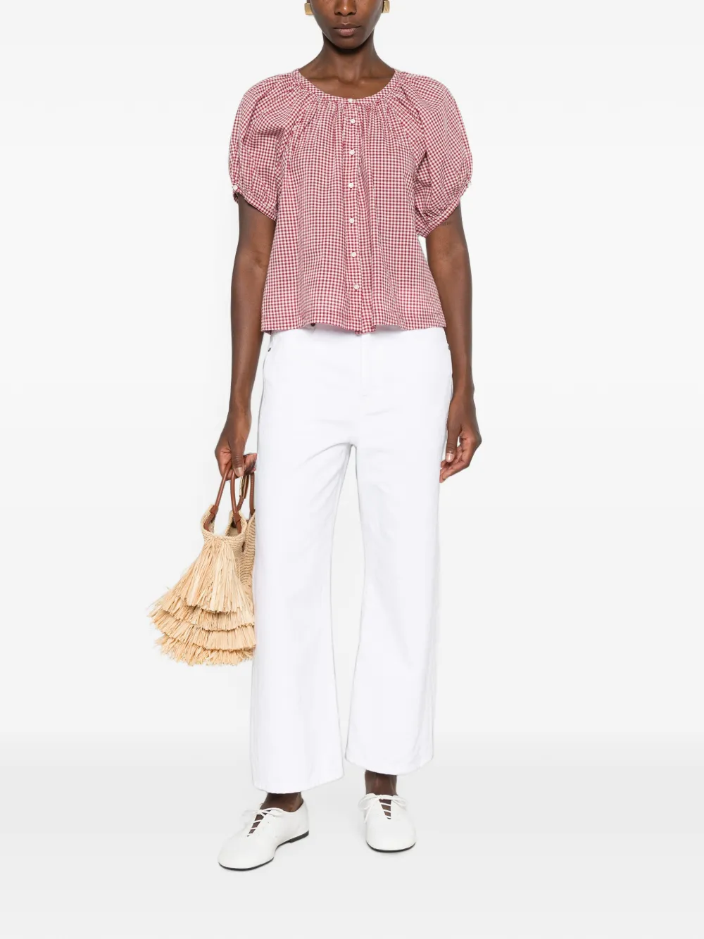  Dôen June Blouse - Rojo 
