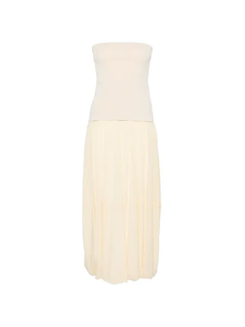 St. Agni strapless midi dress