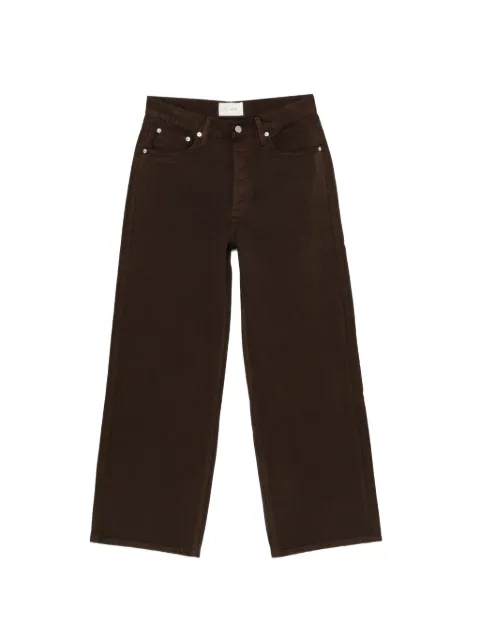 St. Agni Halbhohe Jeans aus Canvas