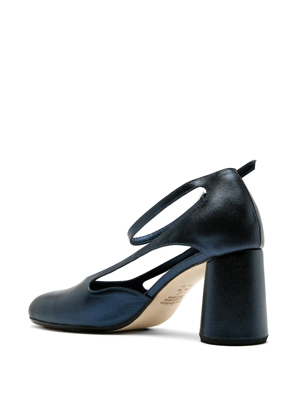 Sarah Chofakian Boneca Alto Paraíso cutout strap pumps Blauw