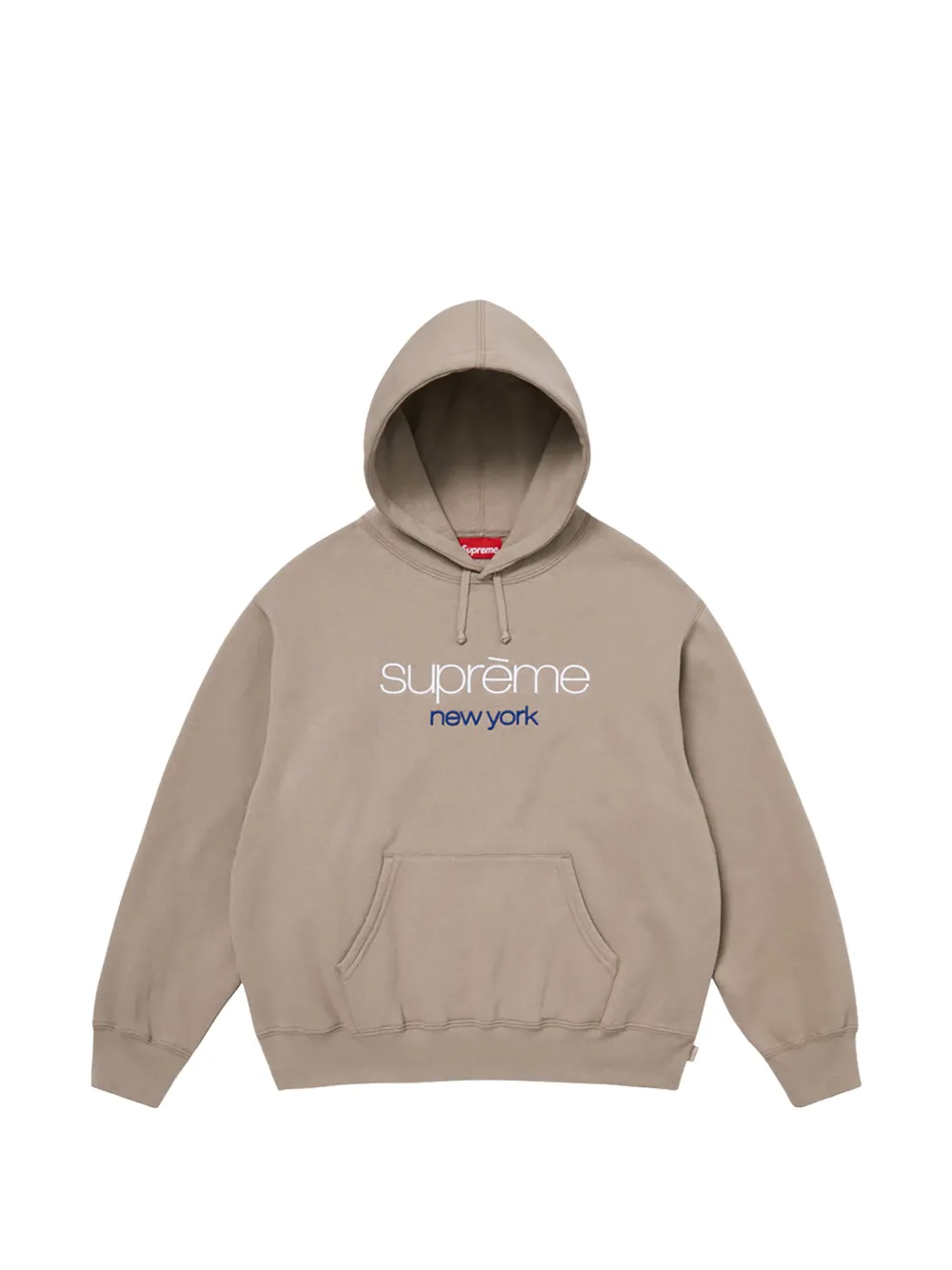 Supreme Klassischer Hoodie - Nude