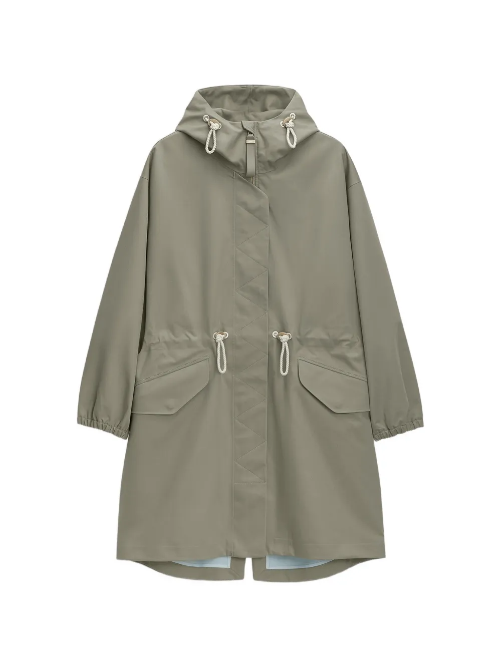 G-Lab Tory hooded coat - Grigio