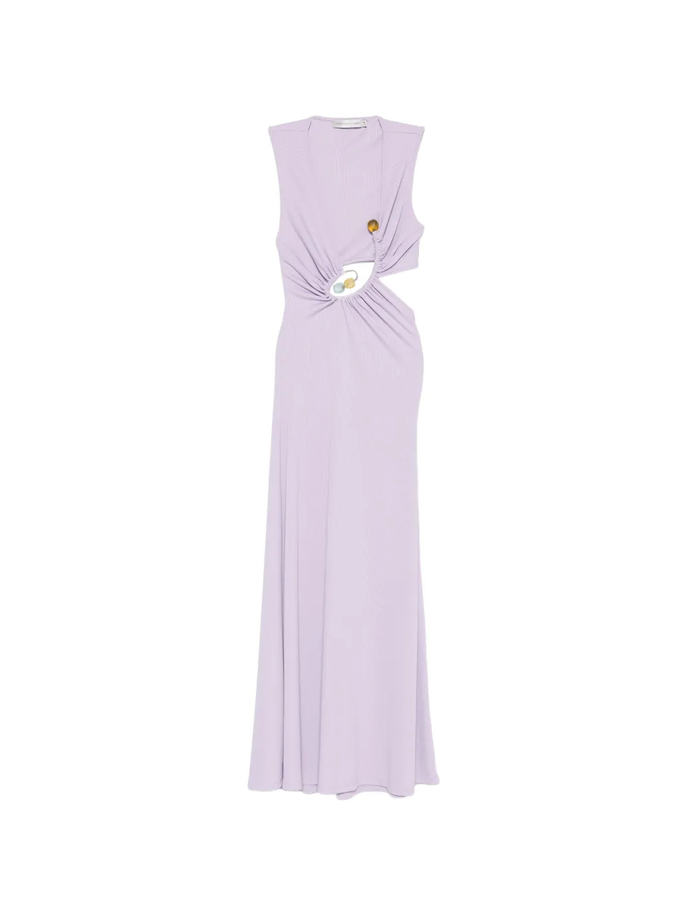 Christopher Esber sleeveless maxi dress - Purple