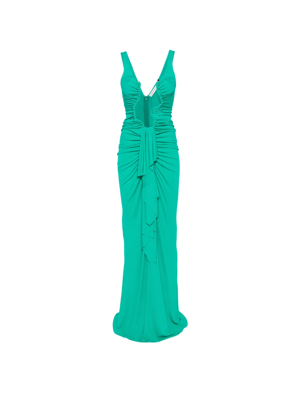 Christopher Esber draped maxi dress - Green