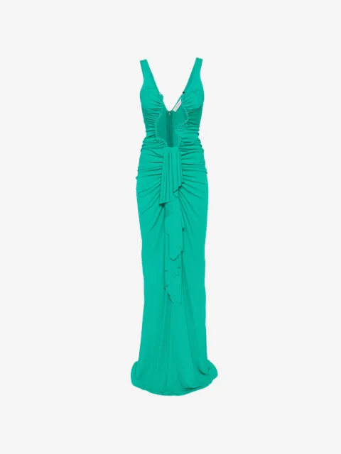Christopher Esber draped maxi dress