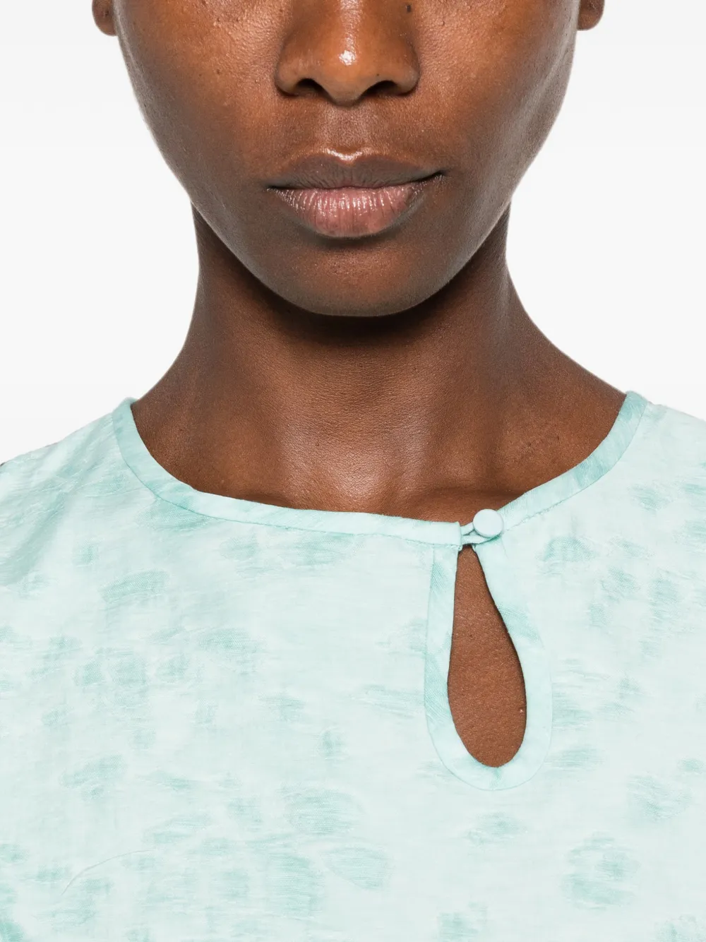 Christopher Esber Mini-jurk met jacquard Groen