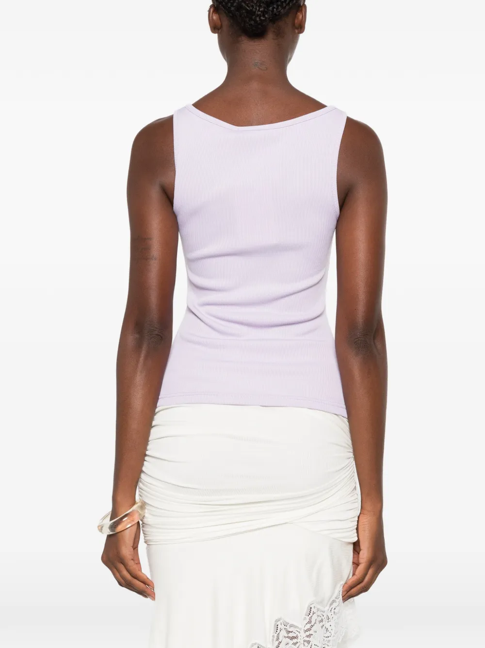Christopher Esber Spiral strandglazen tanktop Paars