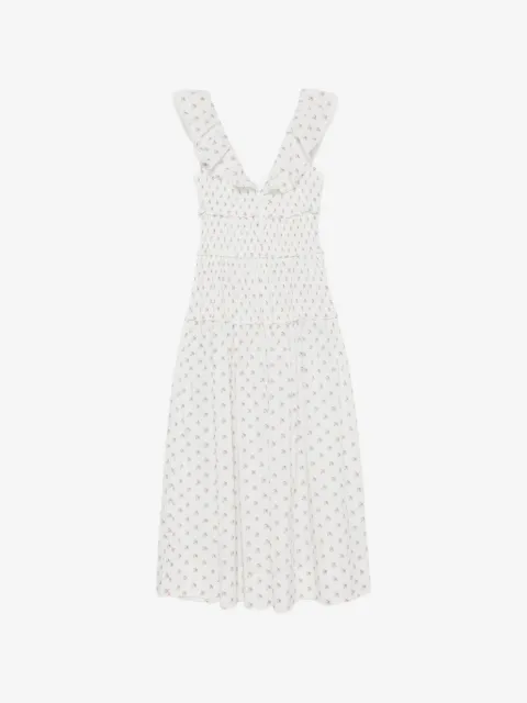 DÔEN Sorina floral-print midi dress