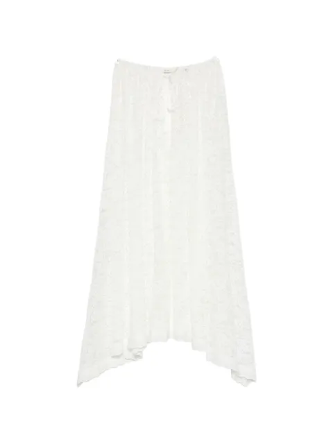 DÔEN Zinnia lace-knit skirt
