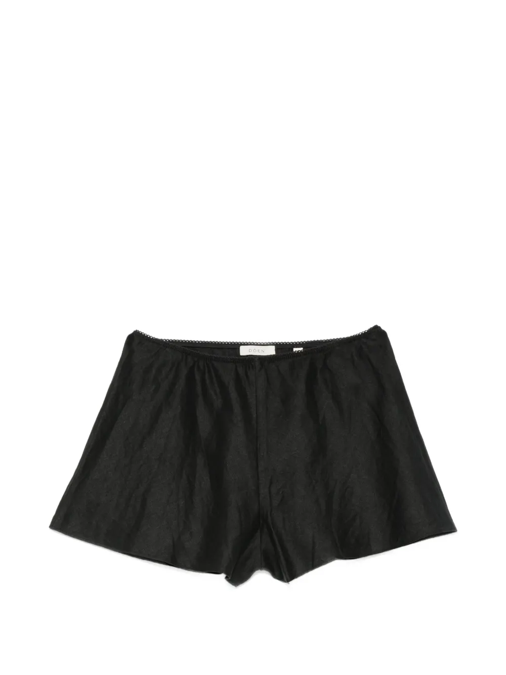 DÔEN Loren linen shorts - Black