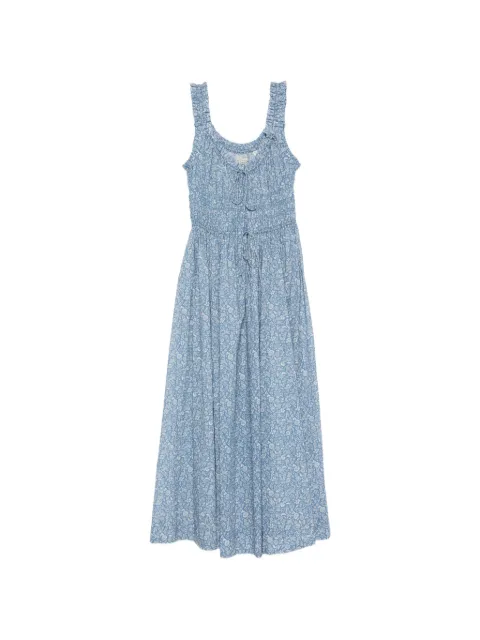 DÔEN vestido midi Emmaretta con estampado floral
