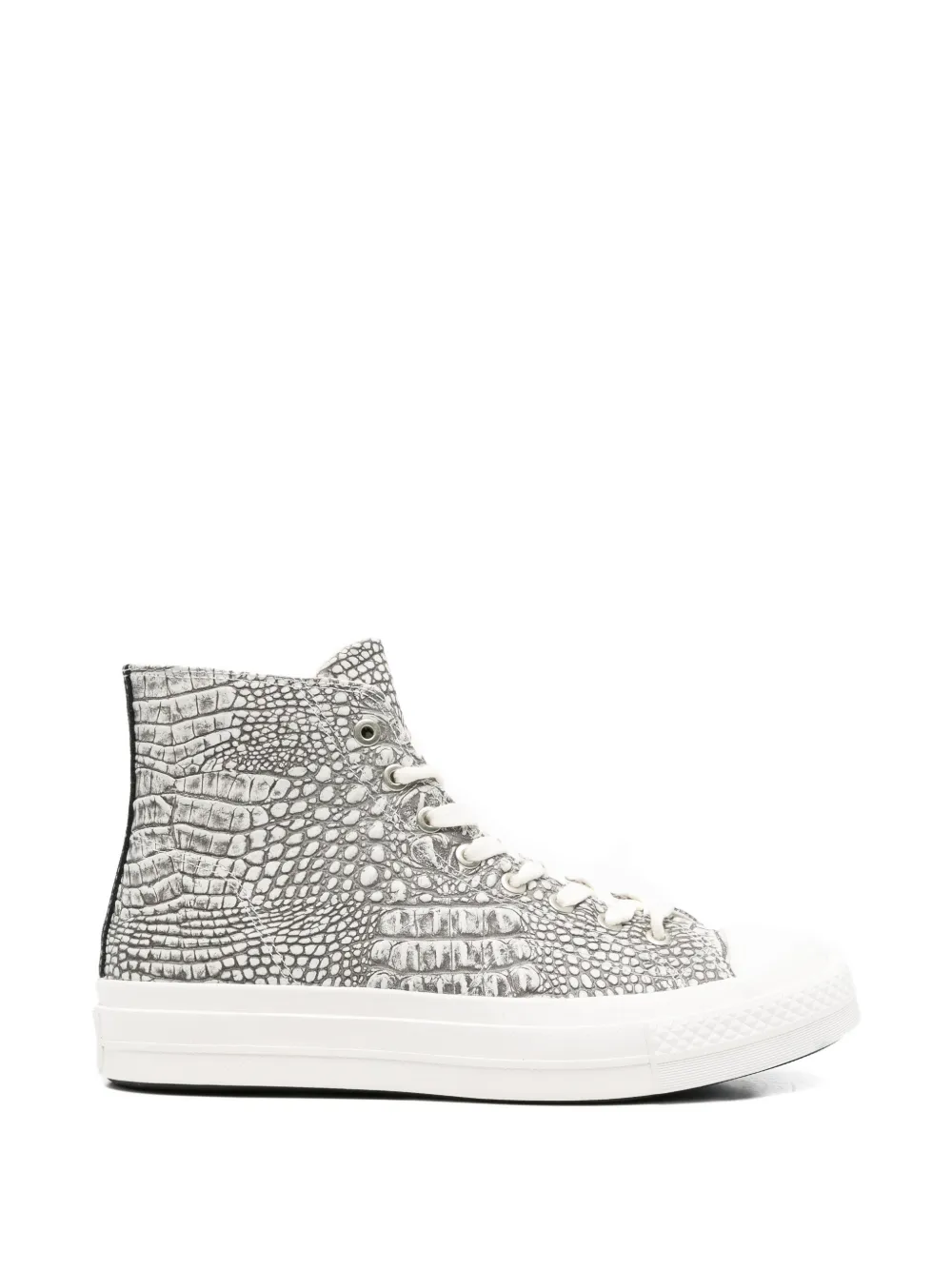 Converse Chuck Taylor All Star lizard-effect sneakers - Bianco