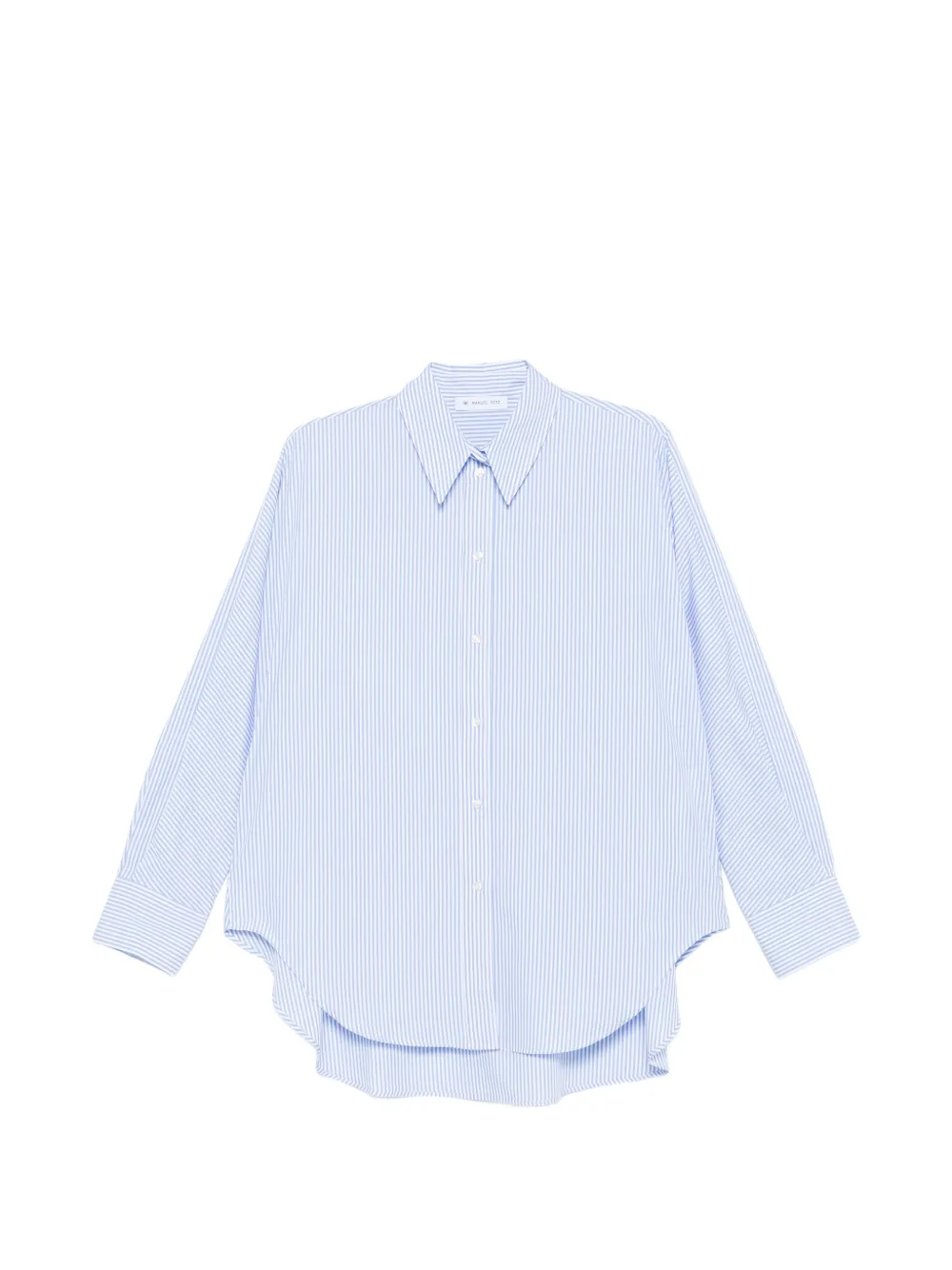 Manuel Ritz striped shirt - Blu
