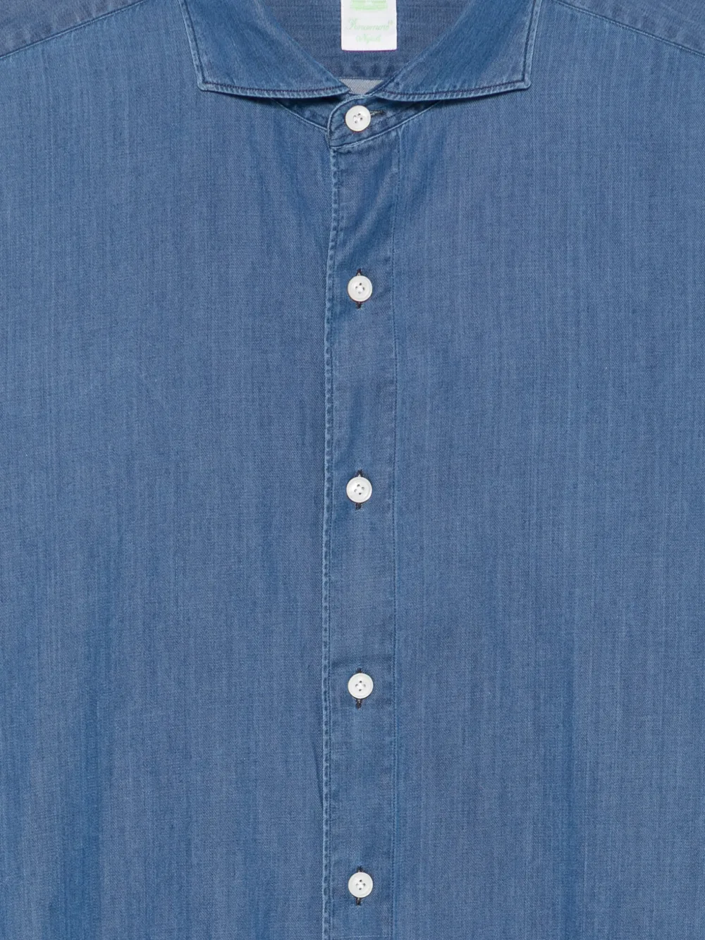 Finamore 1925 Napoli Button-up overhemd Blauw