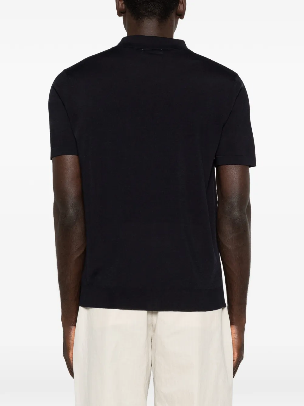 Roberto Collina T-shirt met V-hals Blauw