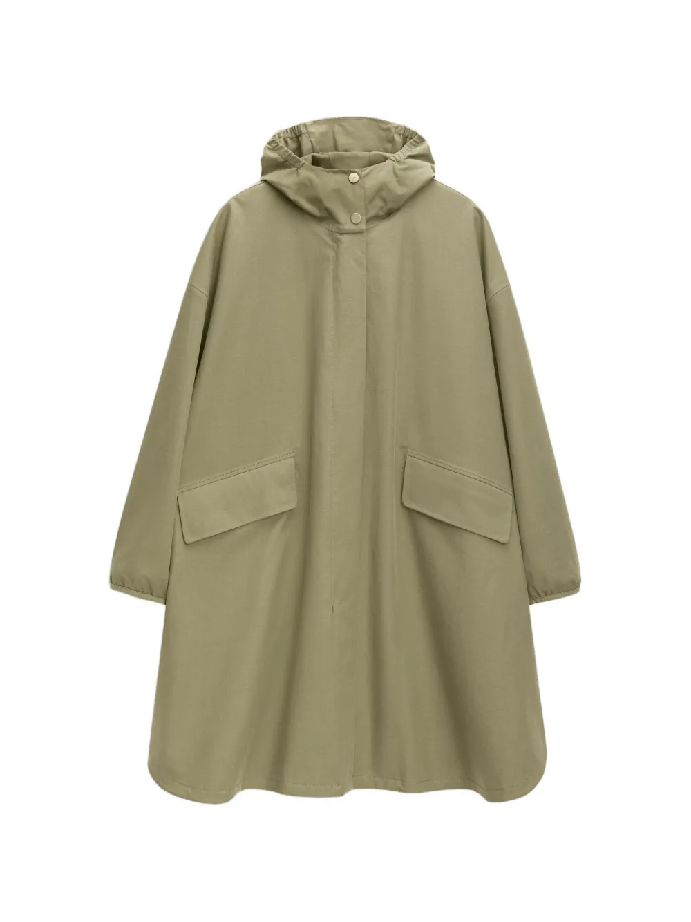 G-Lab Nora hooded coat - Verde