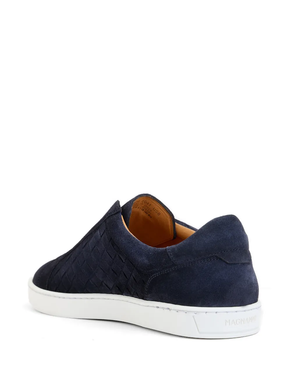Magnanni Cote Lo slip-on sneakers met geweven design Blauw