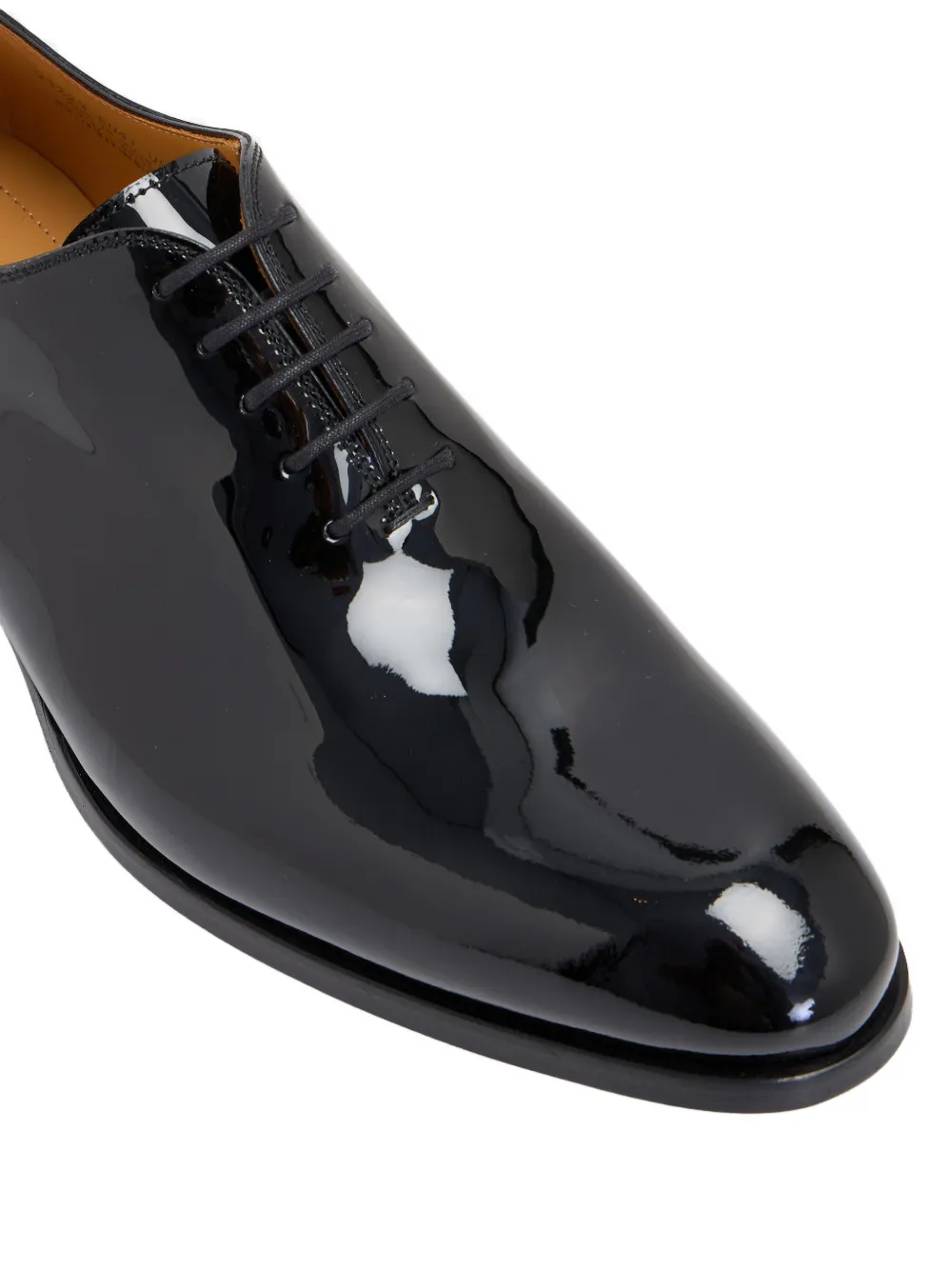 Magnanni Leren Oxford schoenen Zwart