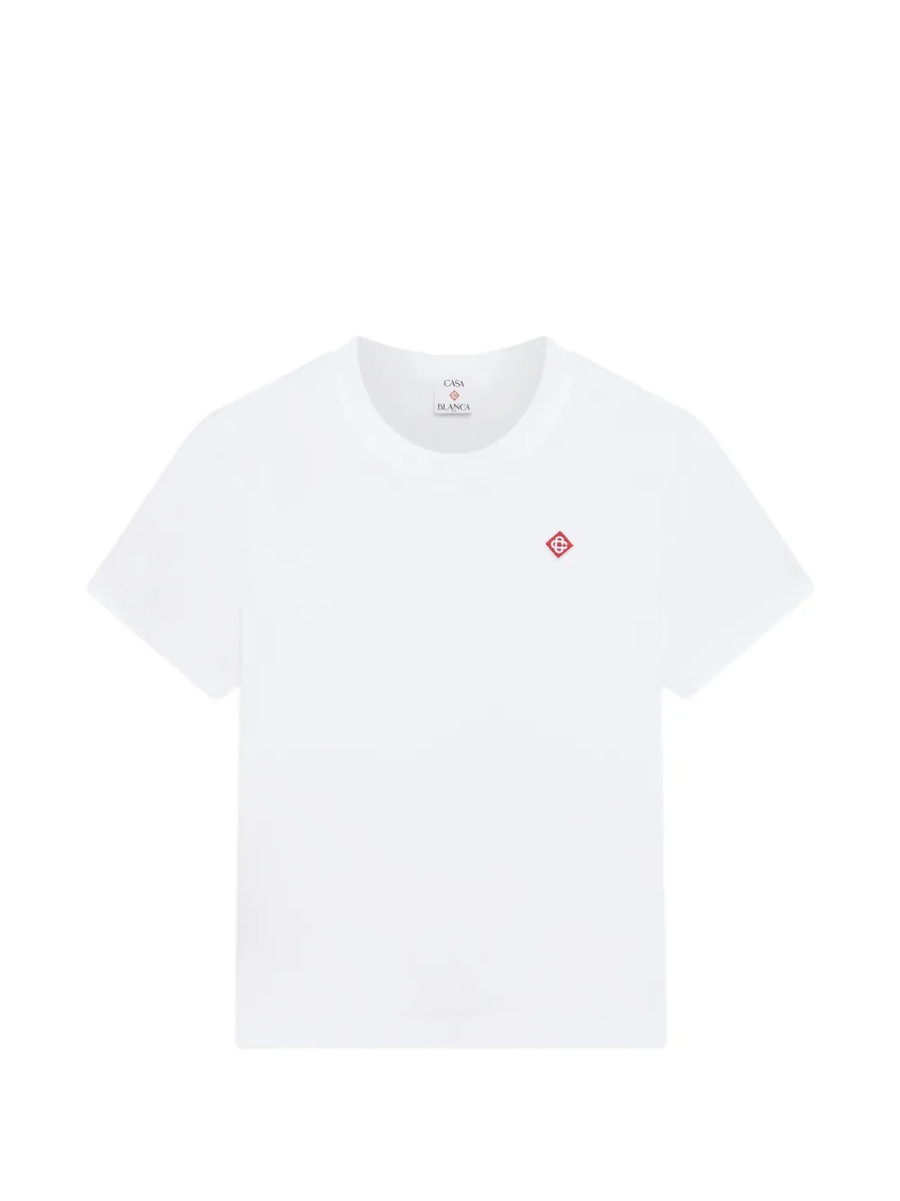 Casablanca T-shirt con logo - Bianco