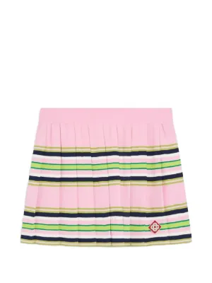 カサブランカ ストライプ プリーツスカート Casablanca ウィメンズ プリーツスカート通販 - FARFETCH