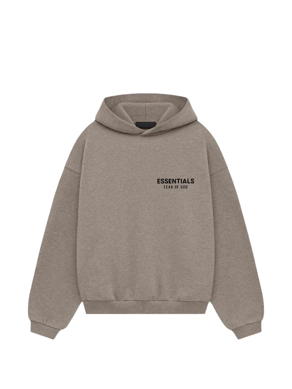 Essentials Kids' Logo-print Fleece Hoodie In Neutral