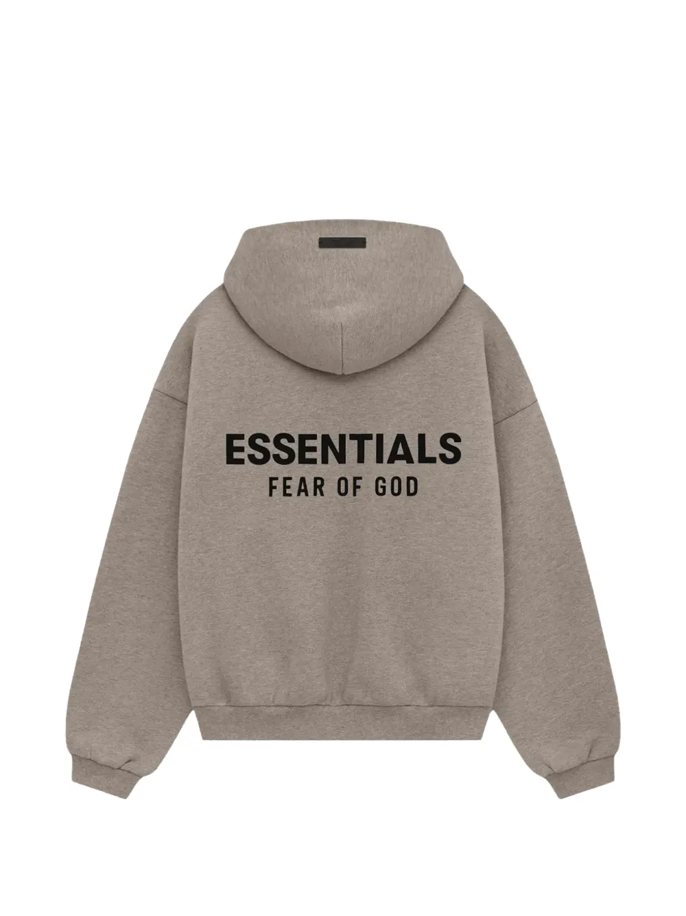  Fear Of God Essentials Kids Logo-print Fleece Hoodie - Neutrals 