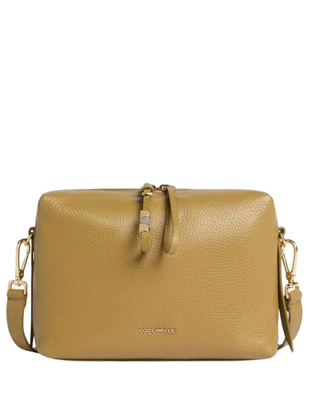 Coccinelle zip Nory shoulder bag - Verde