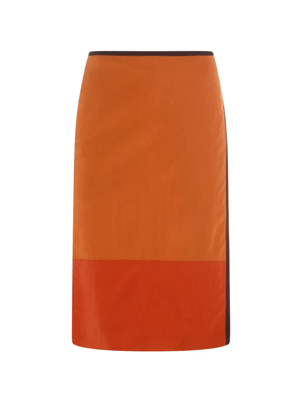 Saint Laurent Midirock mit Taschen - Orange