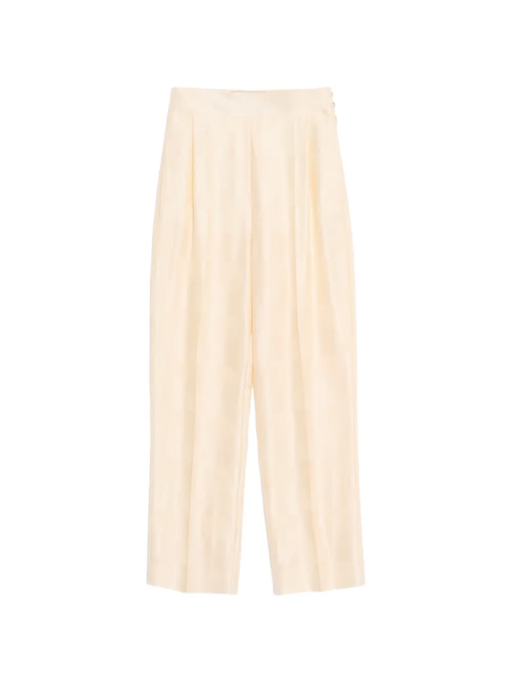 Valentino Garavani Pantaloni Plus De Pois a pois in jacquard - Toni neutri