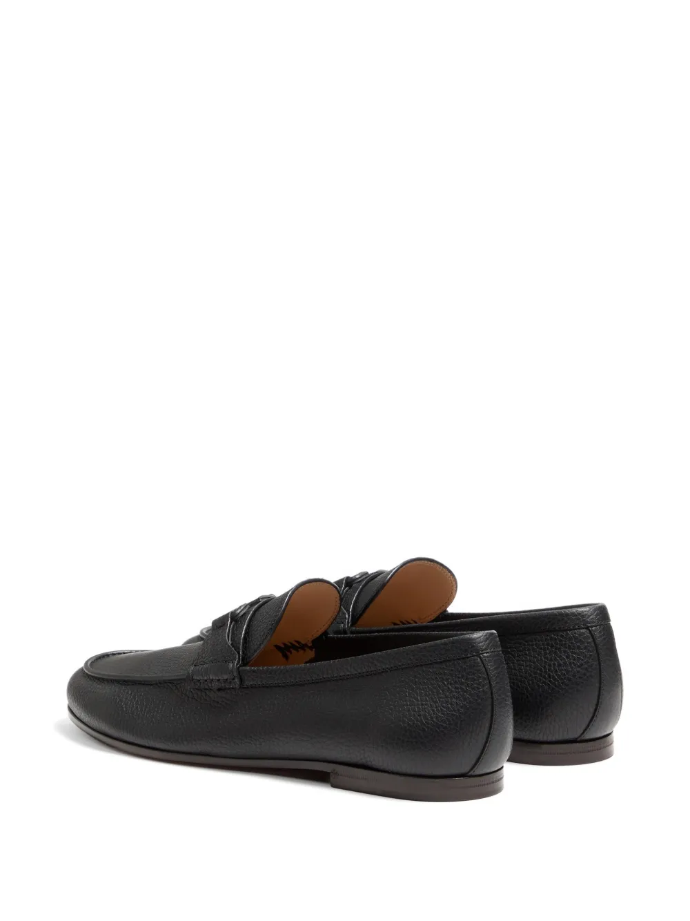 Valentino Garavani VLogo Signature leren loafers Zwart