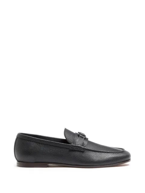 Valentino Garavani Vlogo Signature deer leather loafers