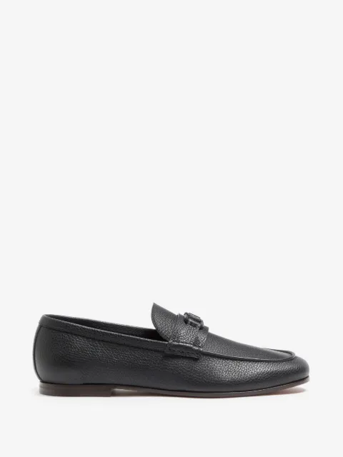 Valentino Garavani Vlogo Signature deer leather loafers