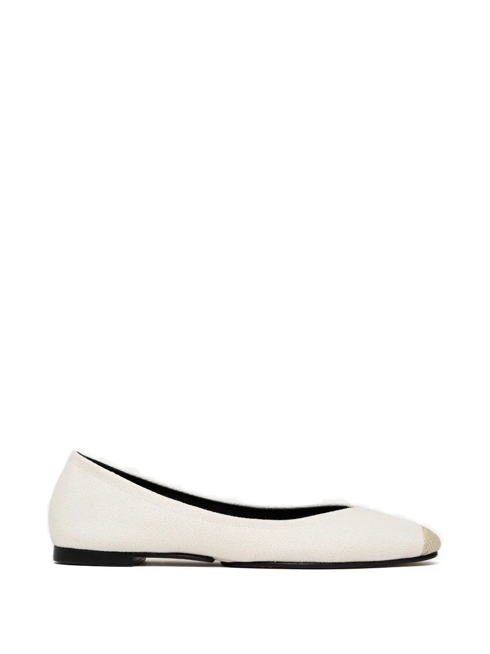 Jacquemus toe-detail ballet flats - Toni neutri