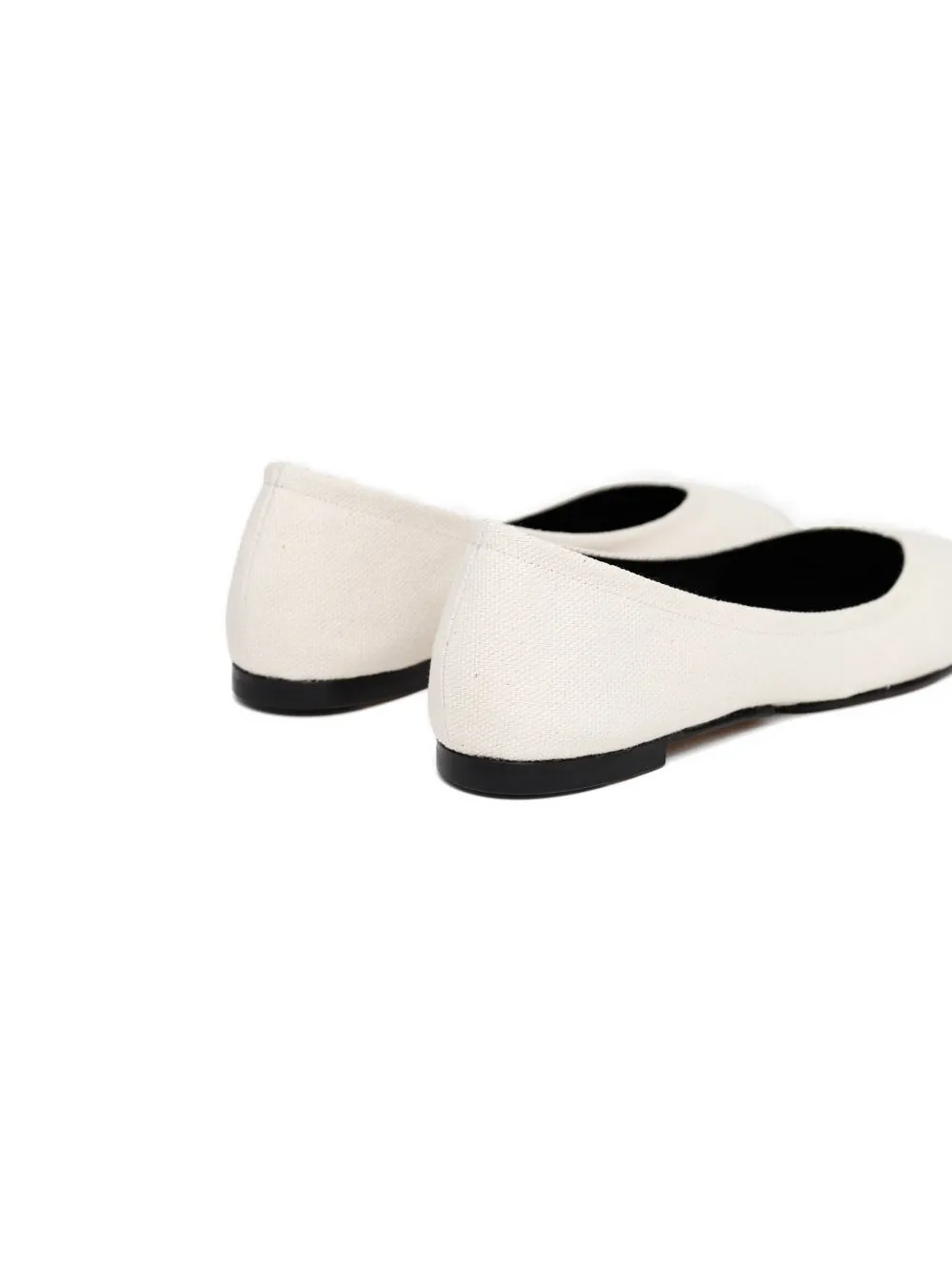 Jacquemus Ballerina's met teendetail Beige