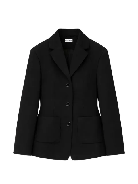 LOEWE blazer de lana con botones