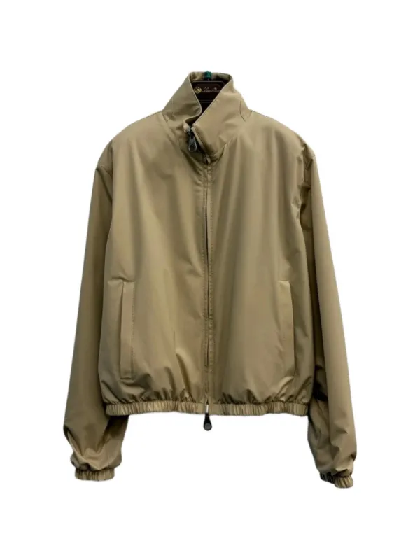 Loro Piana Windmate Bomber Jacket in Neutrals