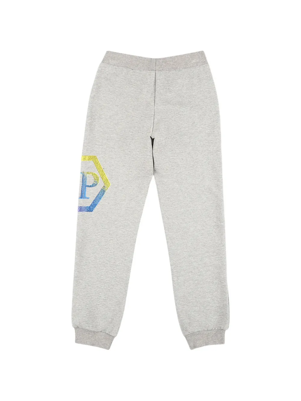  Philipp Plein Junior Rhinestone Jogging Trousers - Grey 