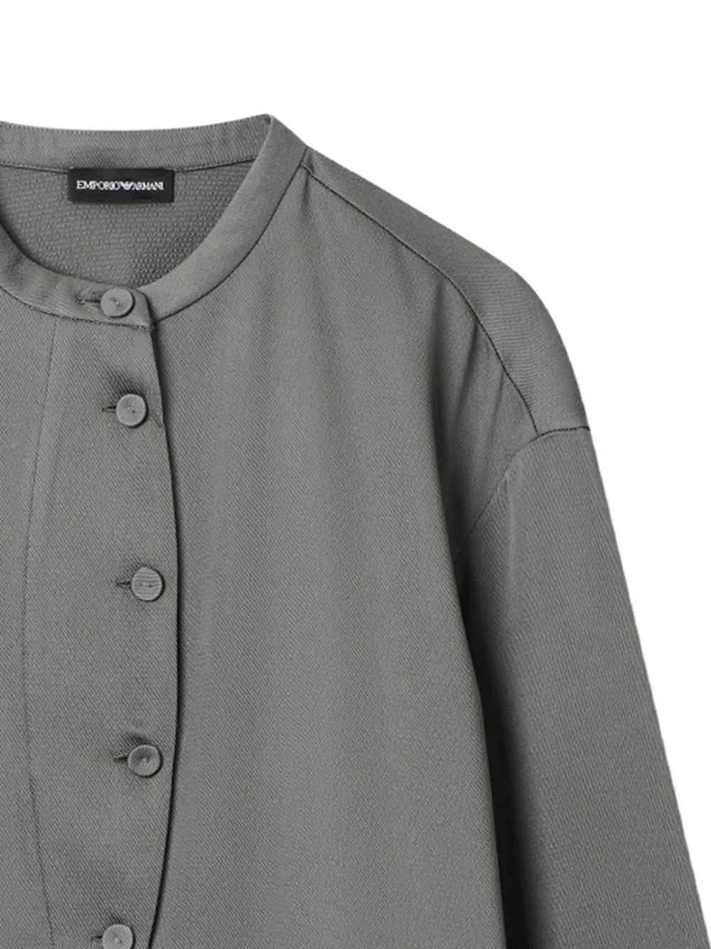 Emporio Armani Shirt met knoopsluiting Grijs