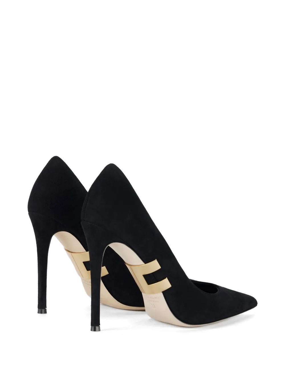 Elisabetta Franchi Pumps met puntige neus Zwart