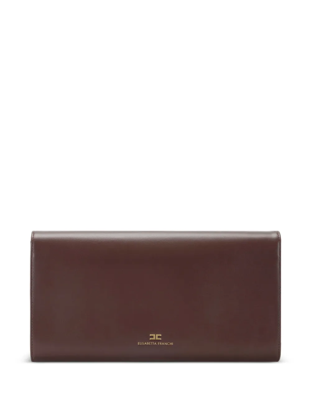 Elisabetta Franchi Buidel met logo-reliëf Bruin