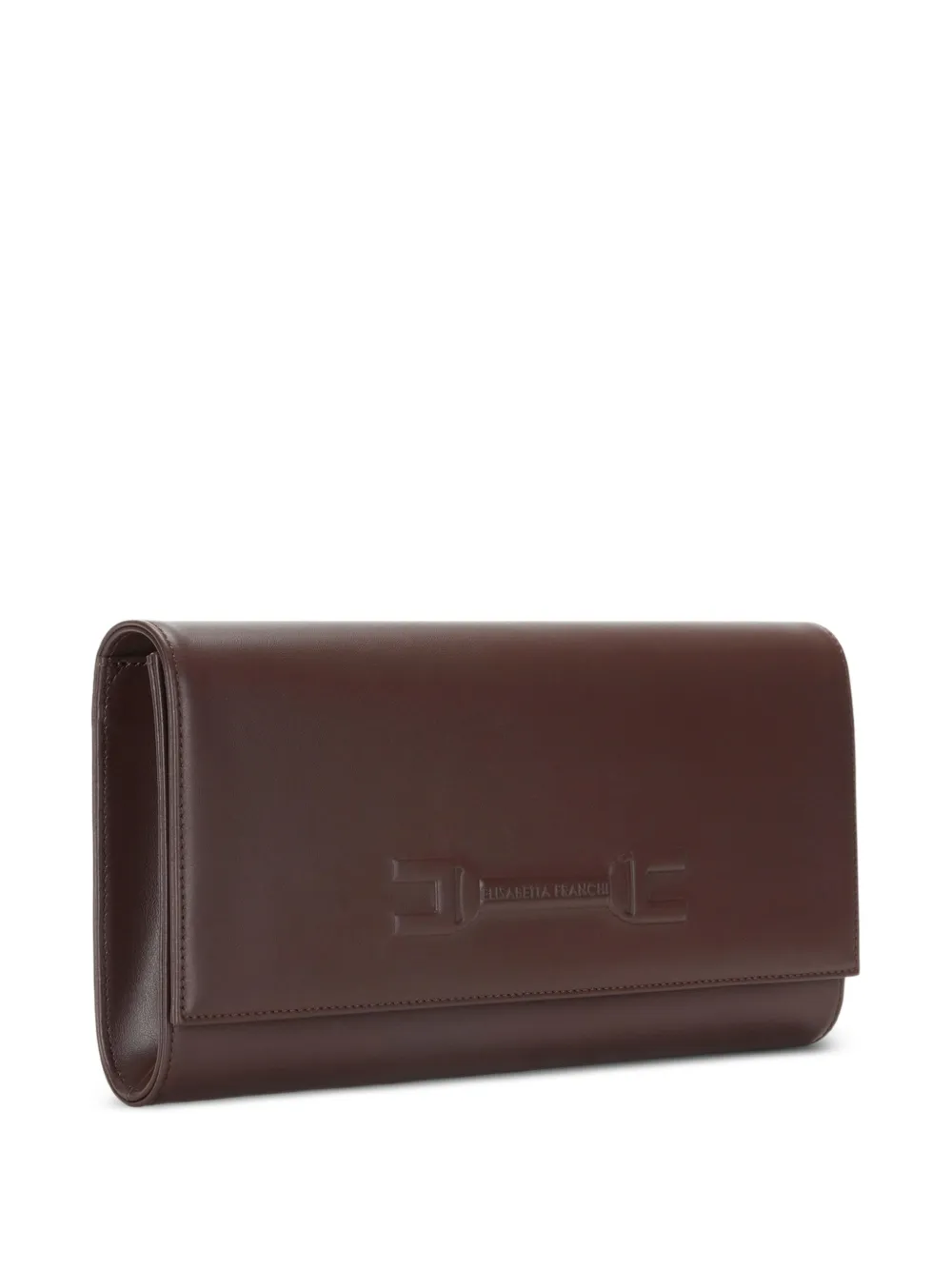 Elisabetta Franchi Buidel met logo-reliëf Bruin