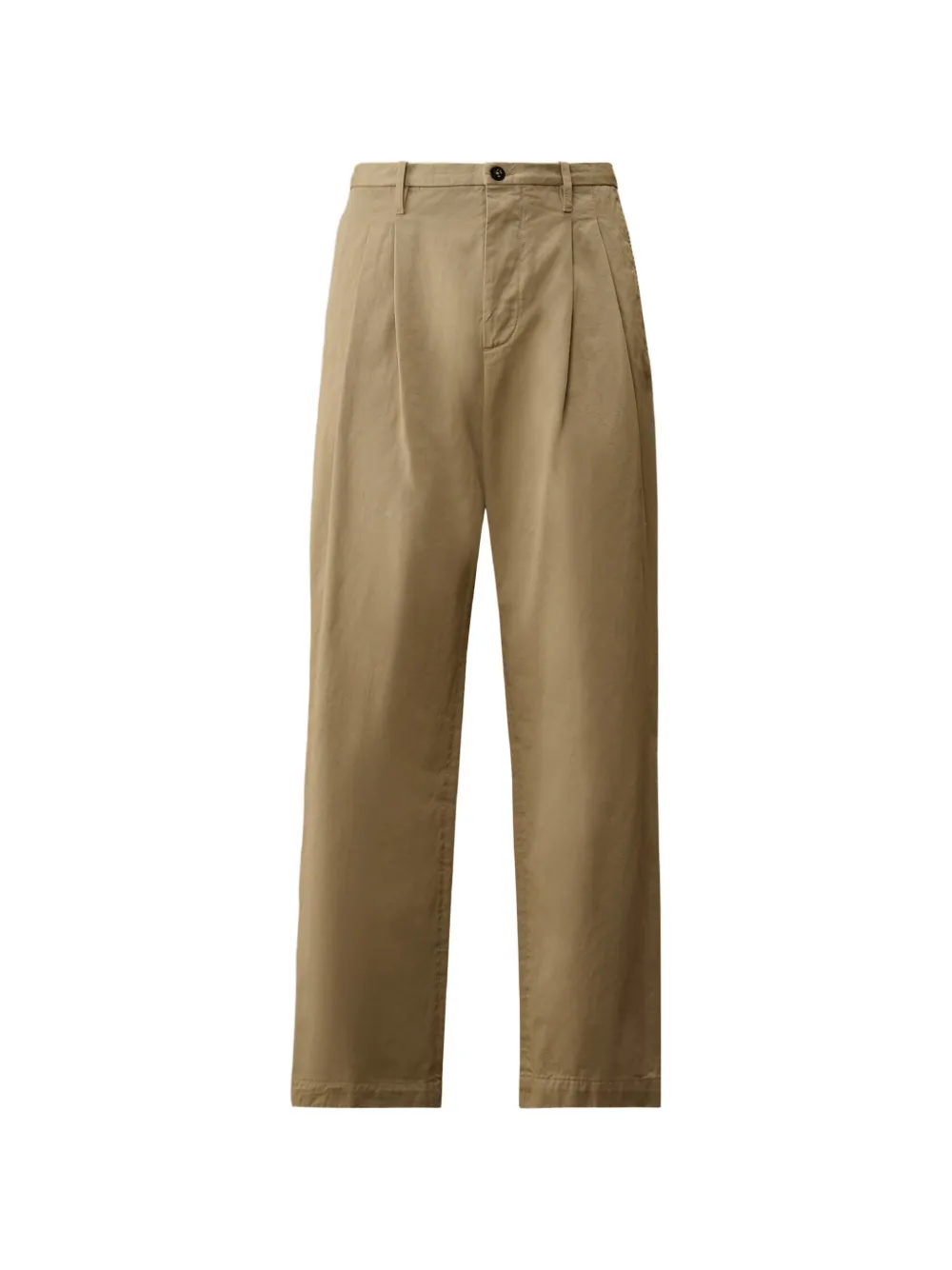 C.P. Company pleated straight-leg trousers - Toni neutri