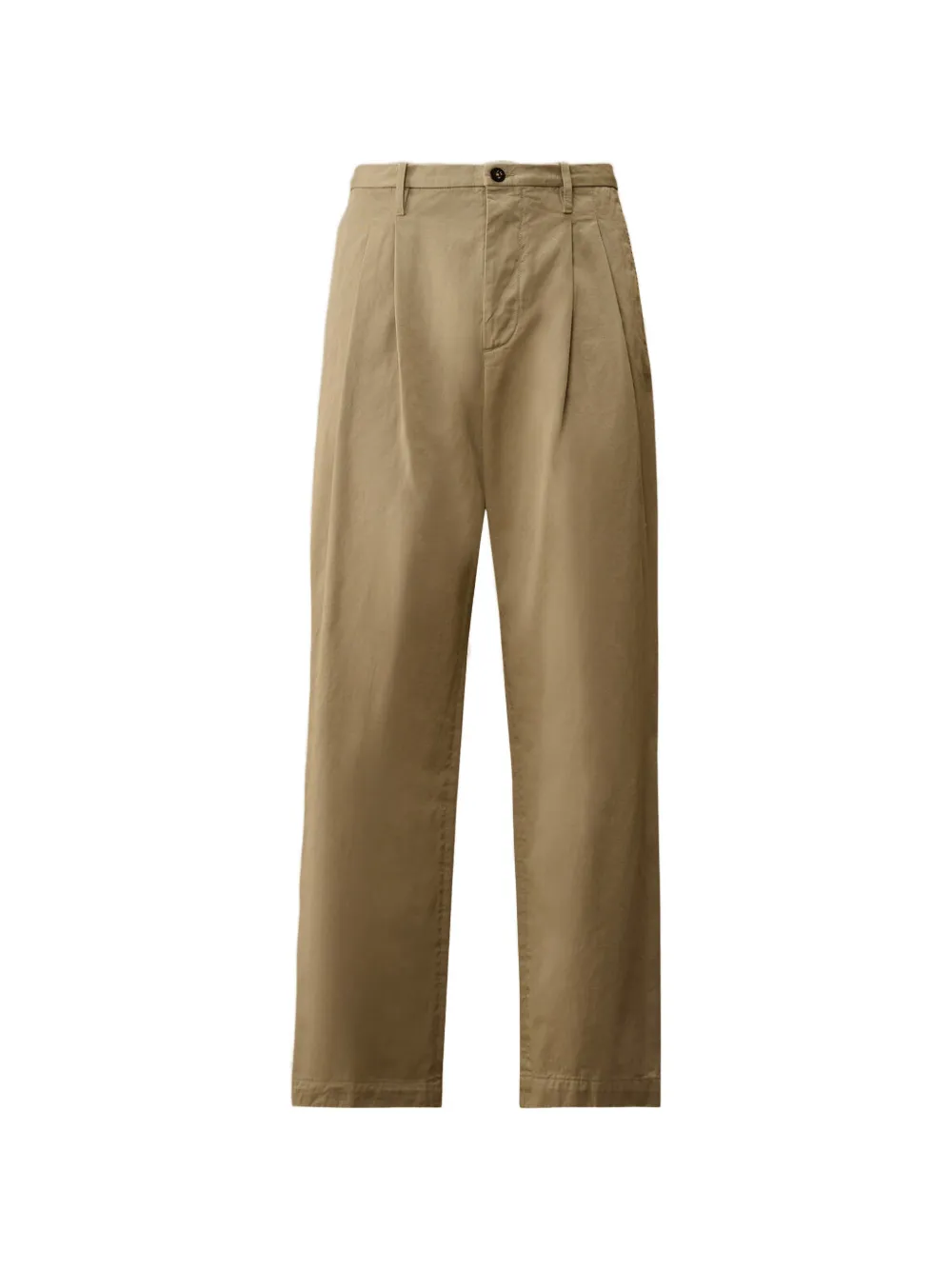 C.P. Company Straight plooibroek Beige